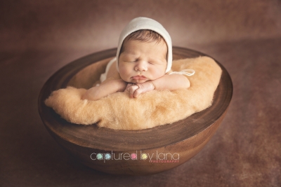 Tom, bravest little boy - Canberra Newborn Photographer